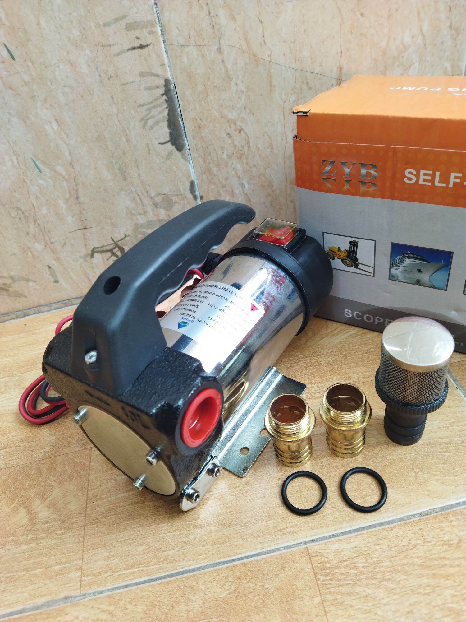máy bơm hút  dầu Diesel, nhớt 24v