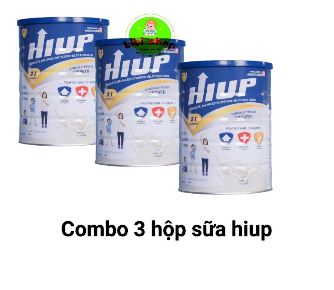 Sữa hiup combo 3 hộp sữa hiup