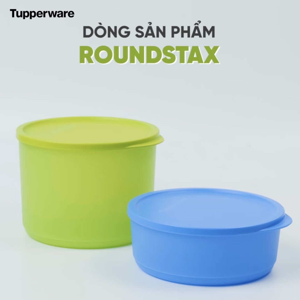 Set 2 hộp tròn Roundstax