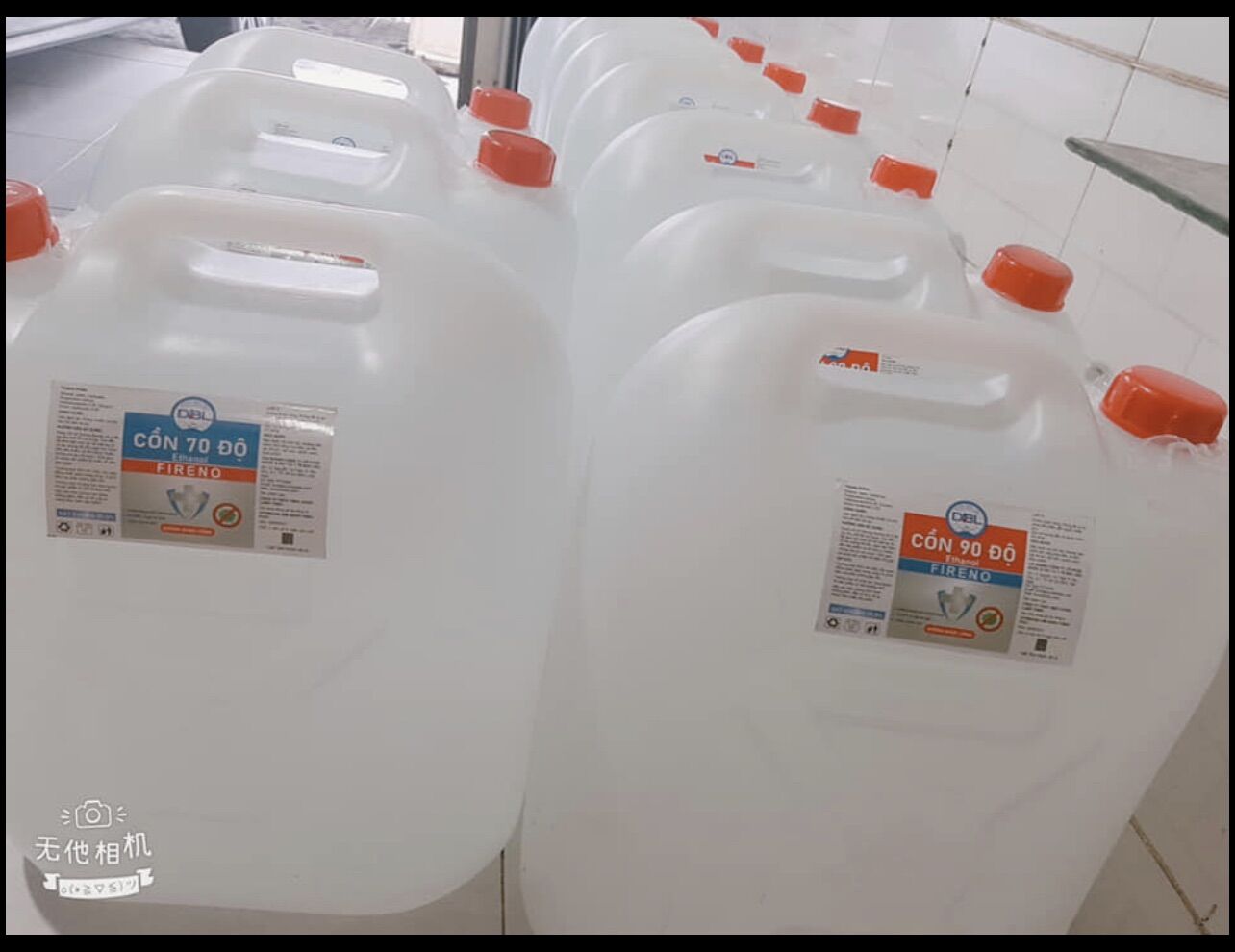 Cồn sát khuẩn 90 độ can 5 lít hàng chuẩn công ty dược