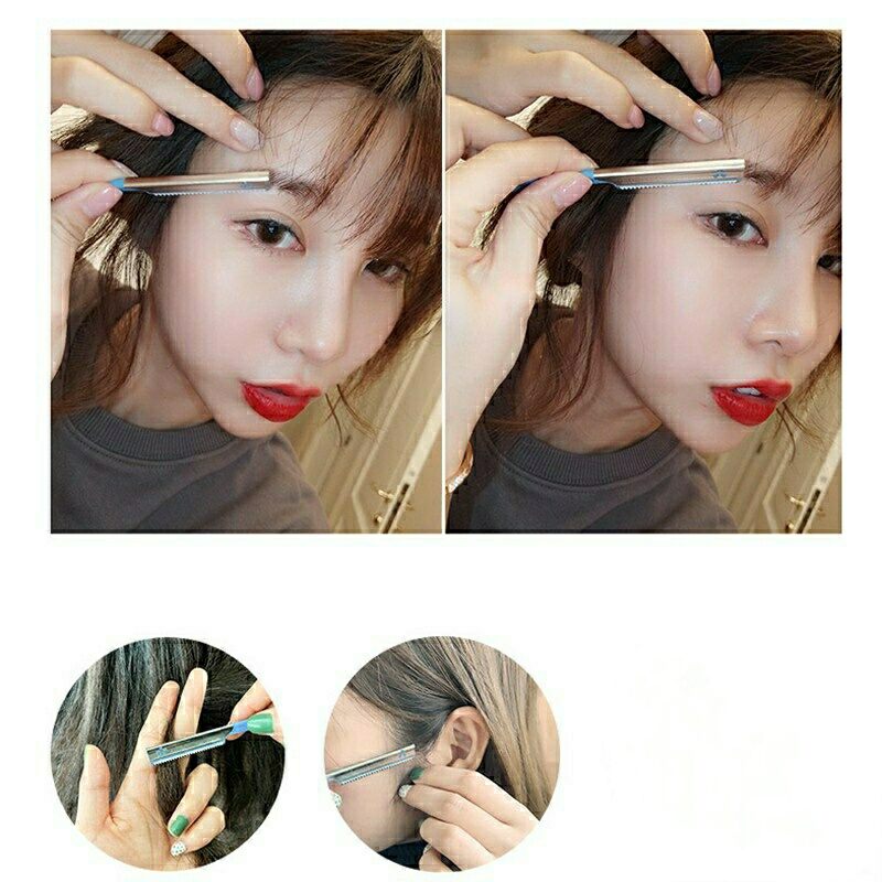{Mẫu mới} Dao cạo lông mày, lông mặt cho nữ KAI Nhật nội địa