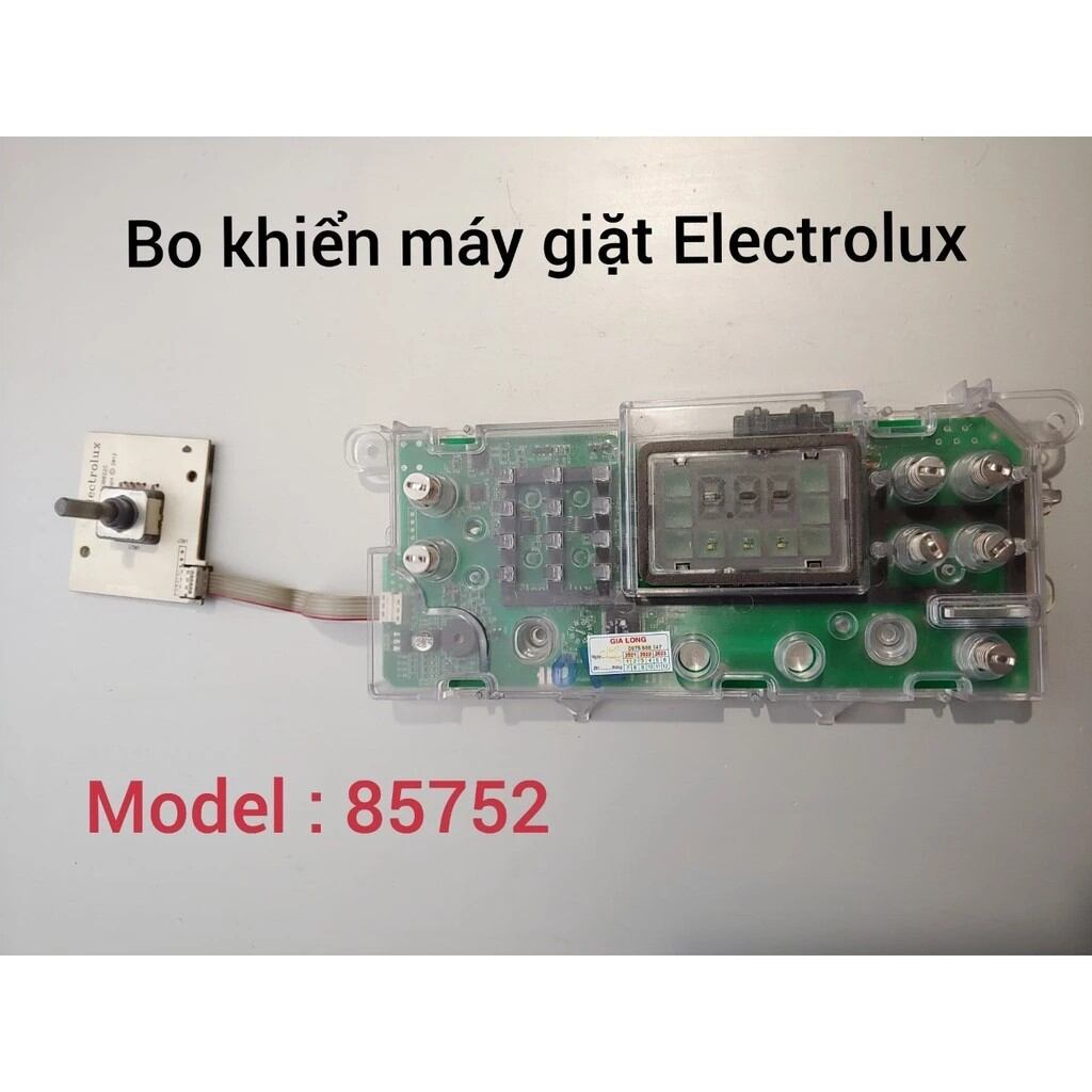 Bo mạch hiển thị máy giặt Electrolux 85752 tháo máy OK đẹp