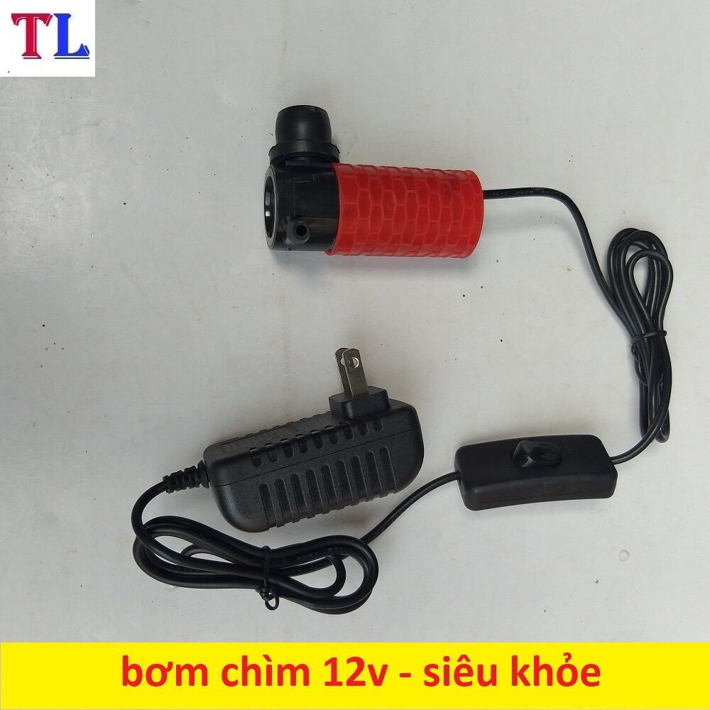 Bơm chìm mini 12v hàng chuẩn liên doanh