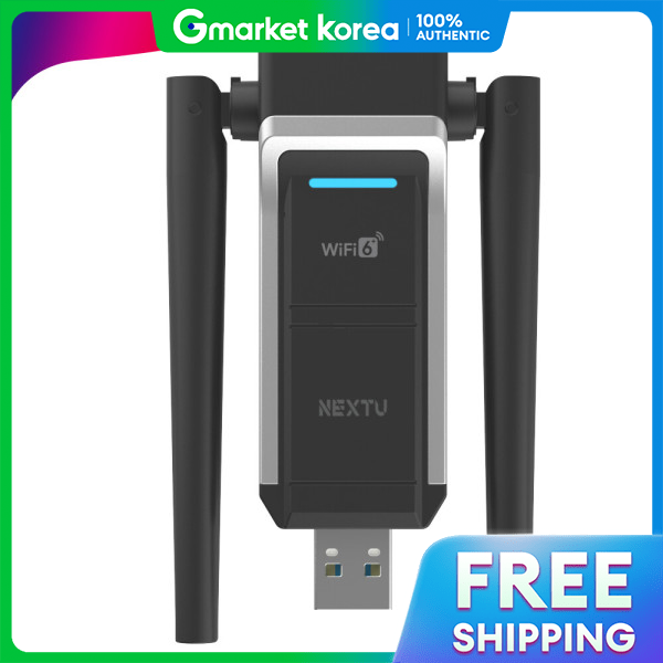 NEXTU | Nextu Next Ax2000Au Wifi6 Dual-Band USB Wireless Lan Card +Genuine Product + Giá 845,600 Đồng*Miễn phí vận chuyển