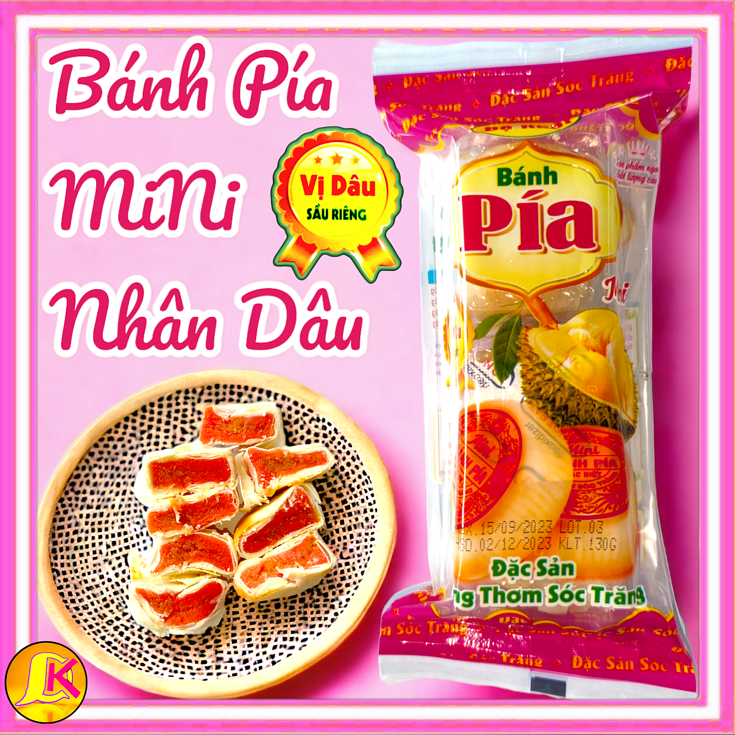 Bánh pía MiNi 5 cái trong 1 hộp