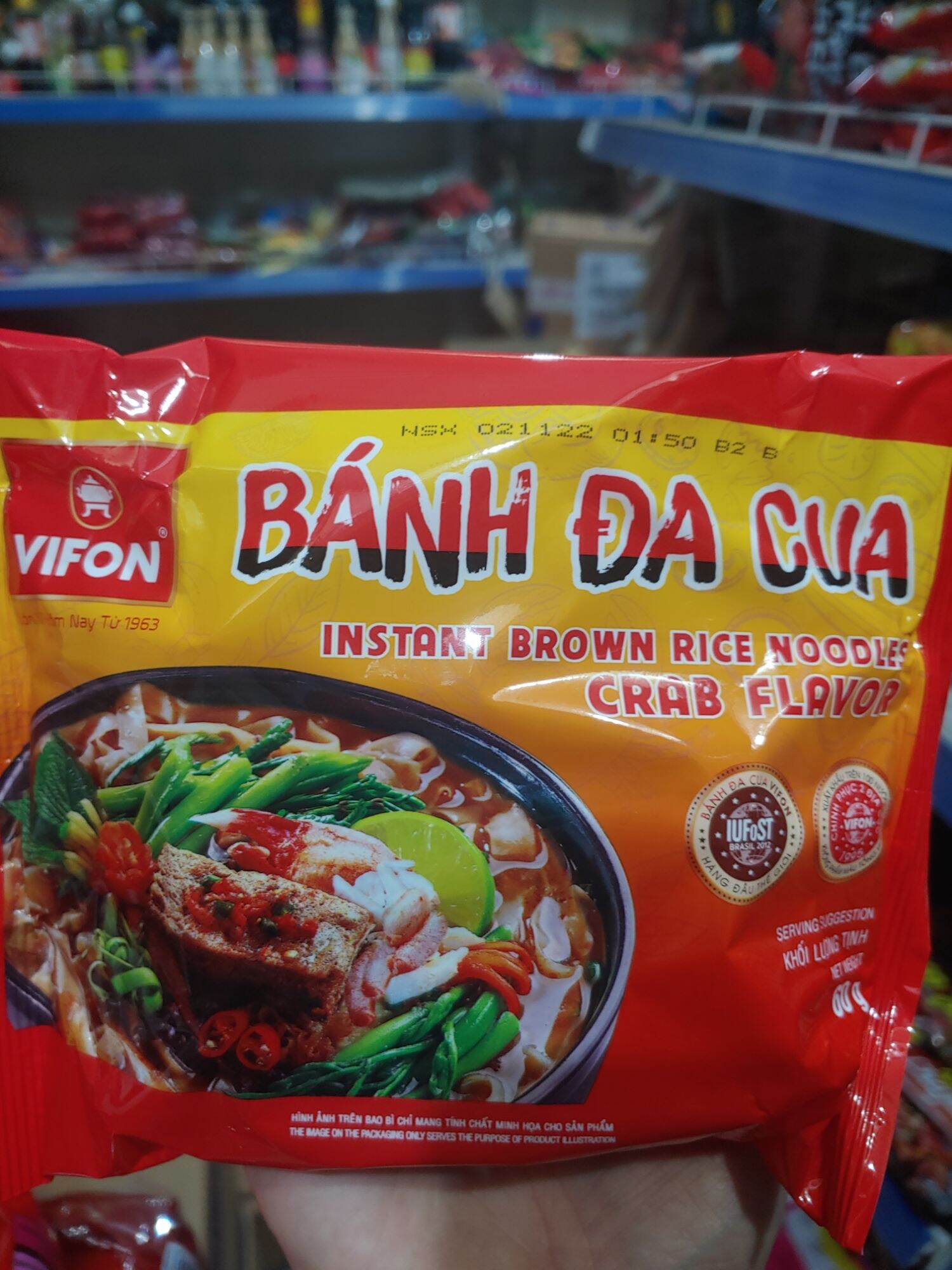 Bánh đa cua Vifon gói 60g