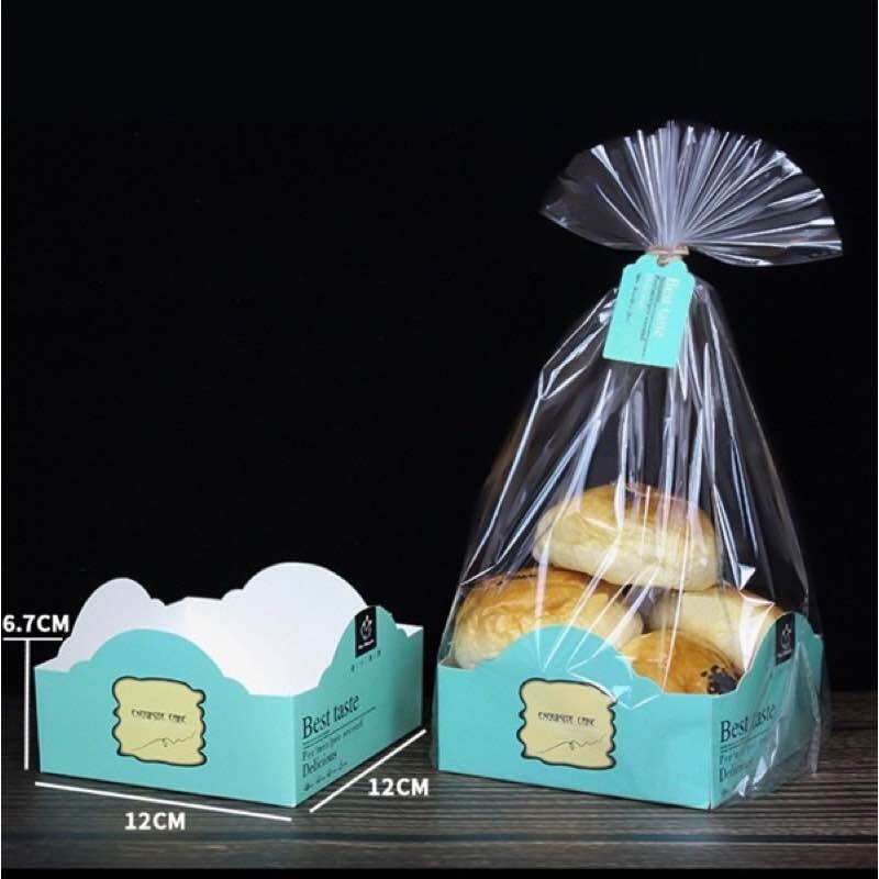 Túi & Đế giấy thành thấp đựng bánh,kẹo,cookie ,quà (mẫu ngẫu nhiên) ( Nguyên Liệu Làm Bánh ThiVu Mart )