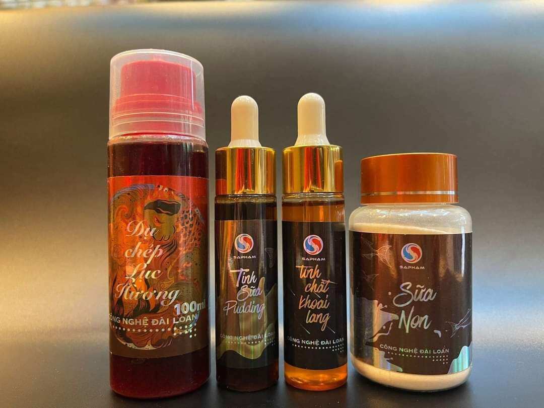 Tinh mùi câu cá Chép Sapham - mồi câu Sapham
