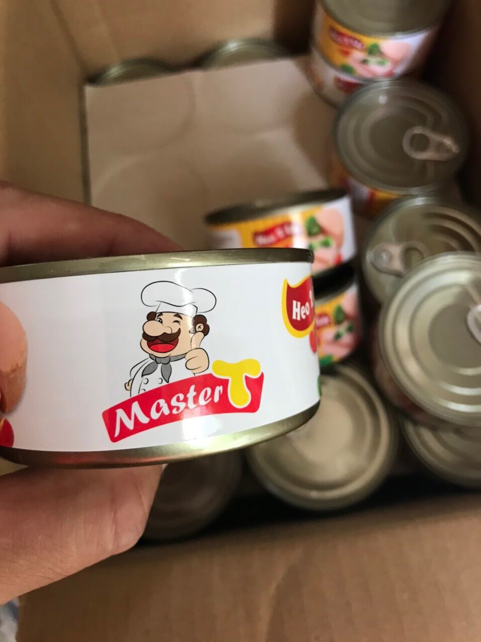 [HCM]Heo 2 lát Master T (Hộp 170g)