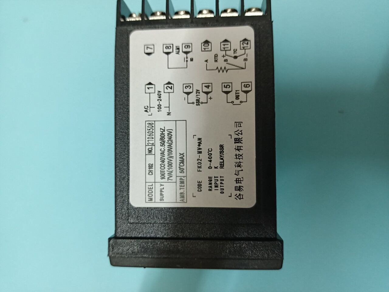 ĐỒNG HỒ KHỐNG CHẾ NHIỆT ĐỘ CH102