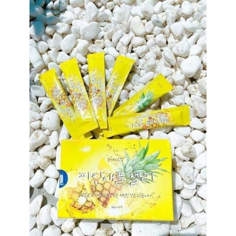 Combo 3 hộp thạch dứa matxi corp