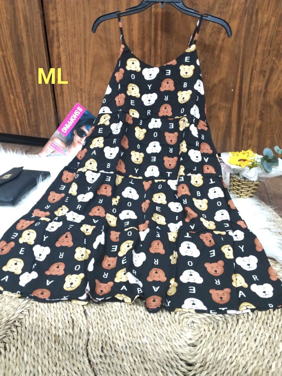 Đầm dây tùng xoè cực xinh