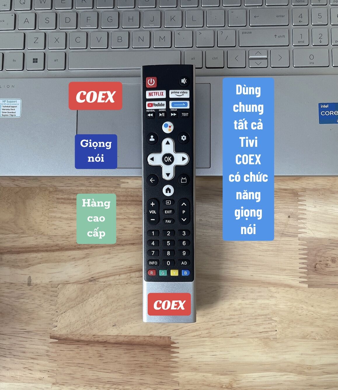 Remote điều khiển Tivi COEX hàng cao cấp