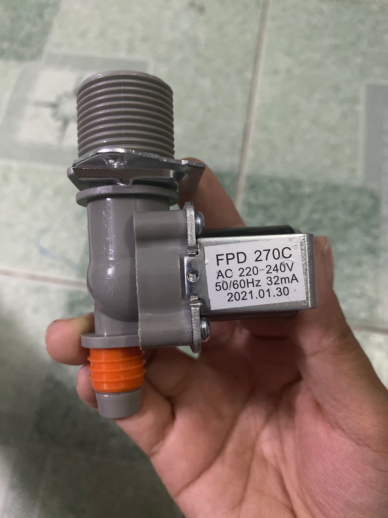 Van cấp nước đơn máy giặt samsung