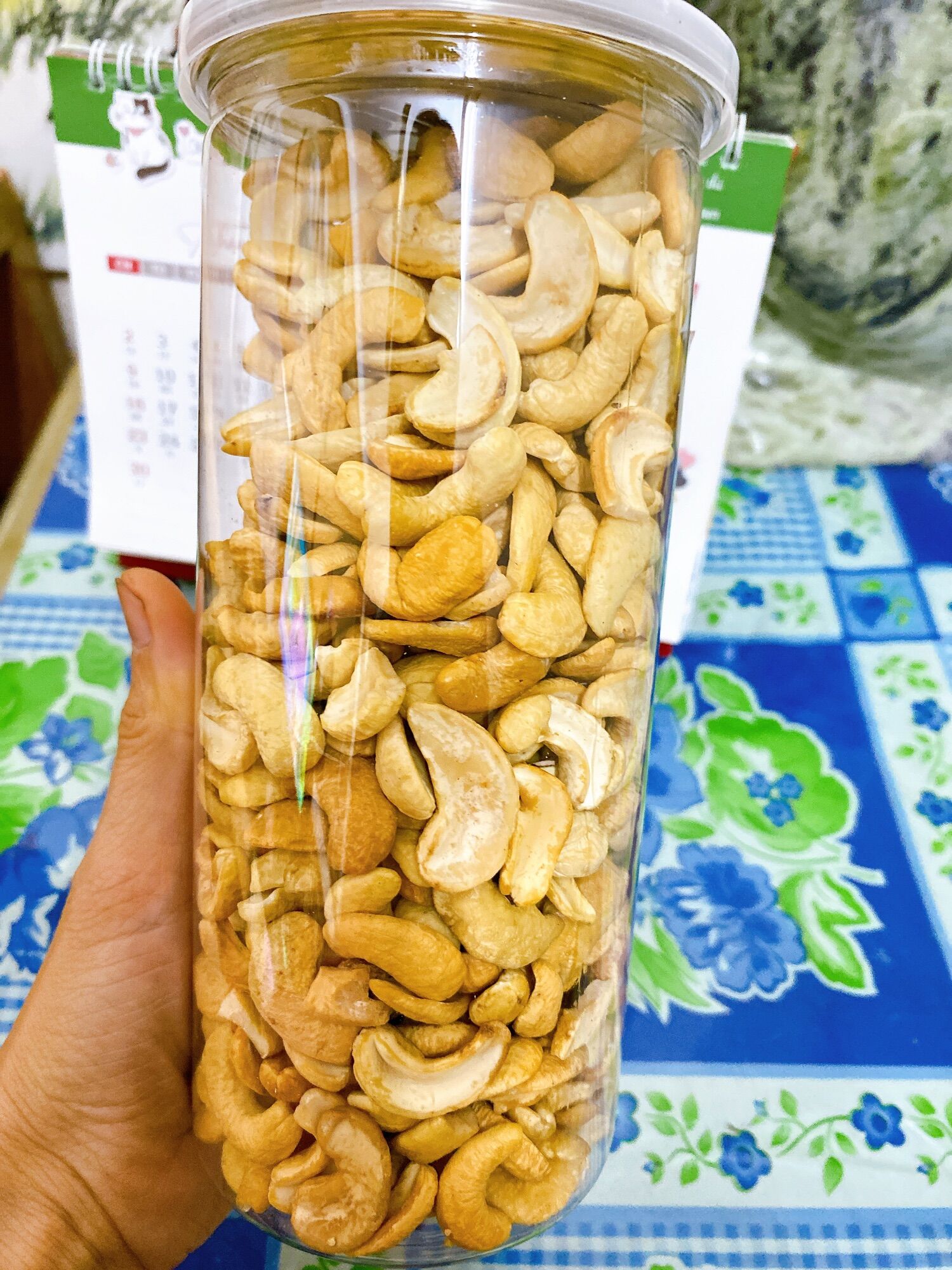 Hạt điều vỡ đôi sấy nguyên vị 500gr