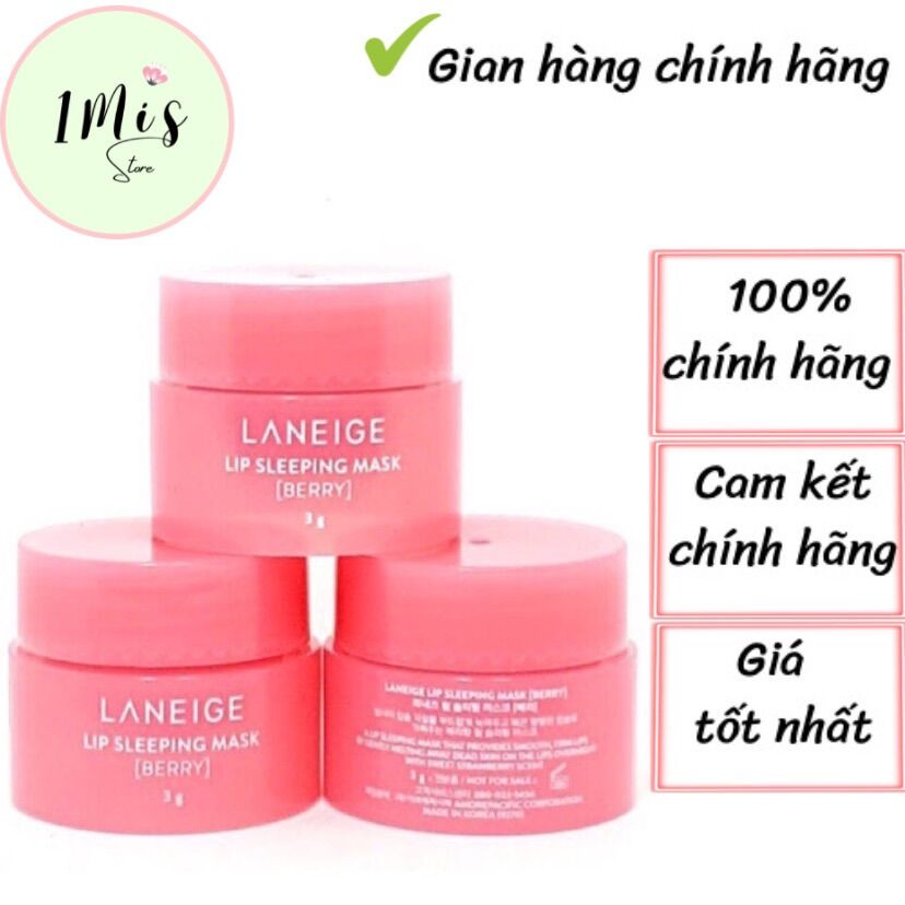 Dưỡng Môi Laneige Lip Sleeping Mask Berry 3G