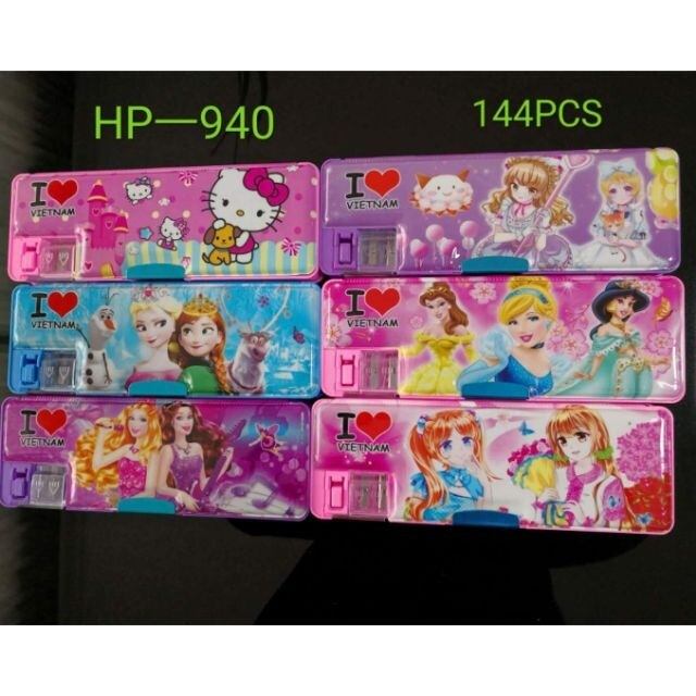 Hộp bút 2 mặt cho bé trai