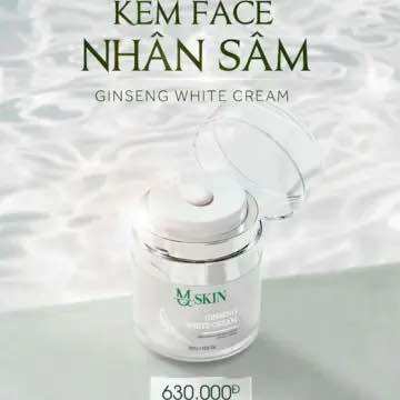 Kem dưỡng trắng da nhân sâm MQ Skin 30gr