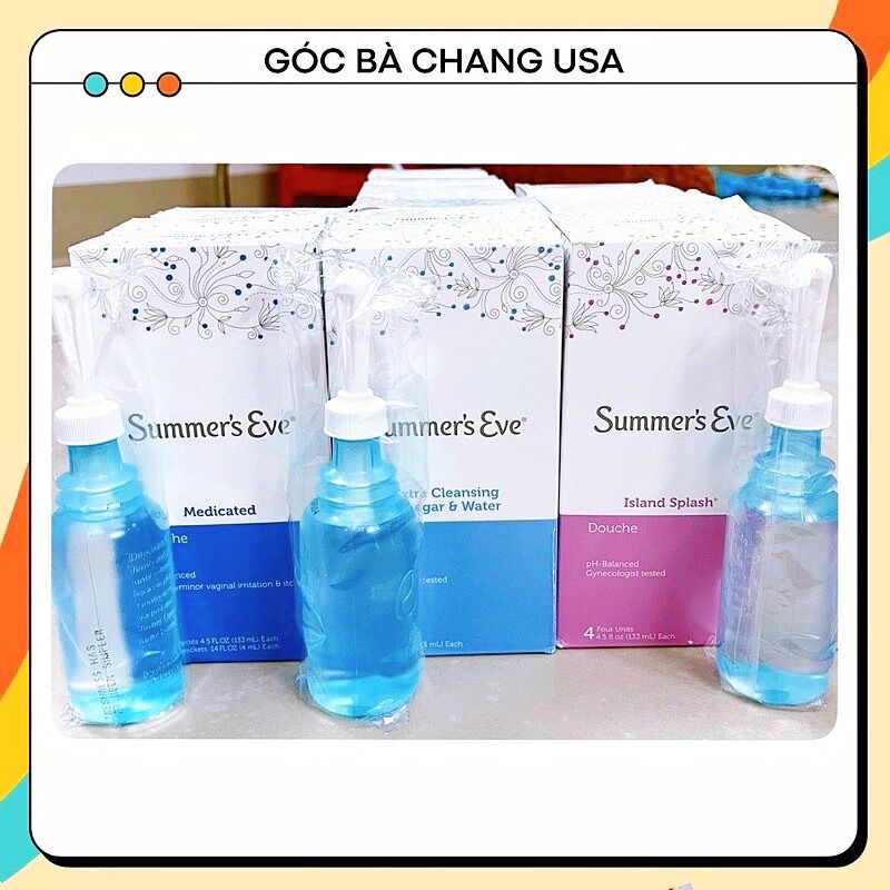 👀 Dung dịch rửa phụ khoa 🦋 Summer’s Eve Fresh Scent Douch + extracleansing vinegar & water
