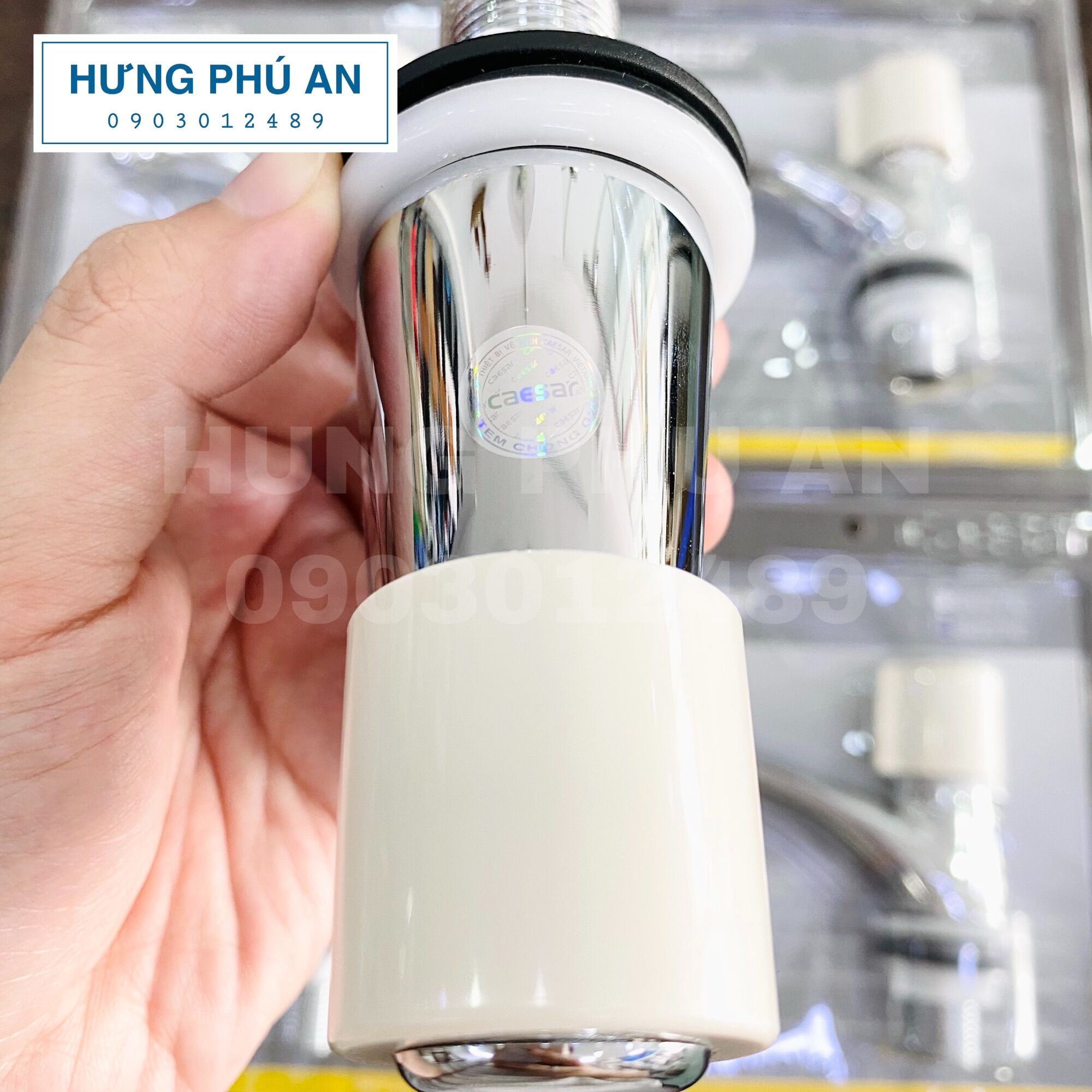 Vòi Lavabo nước lạnh CAESAR B037C - chính hãng