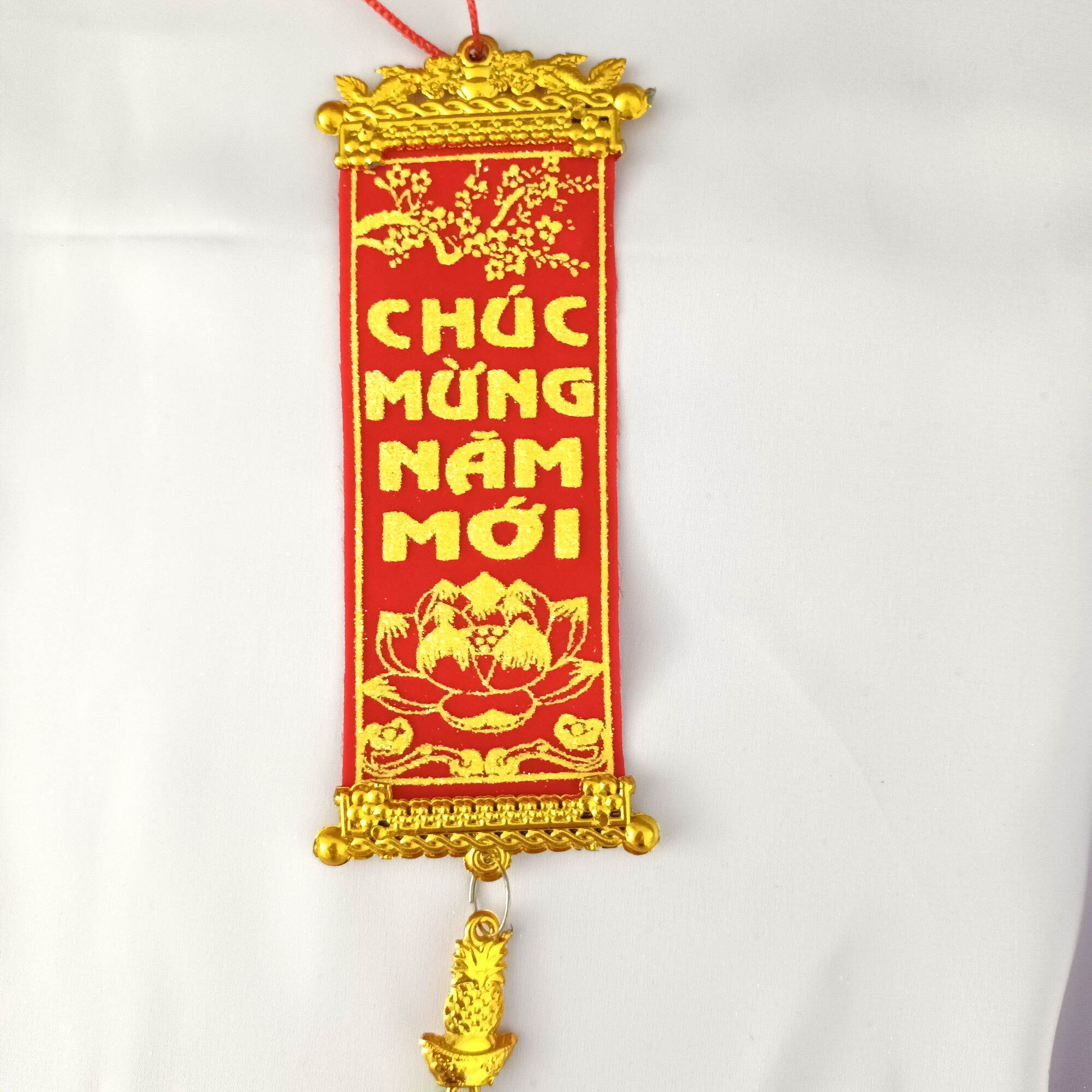 Liễn treo, khánh treo trang trí ngày lễ tết nhiều mẫu chữ câu chúc