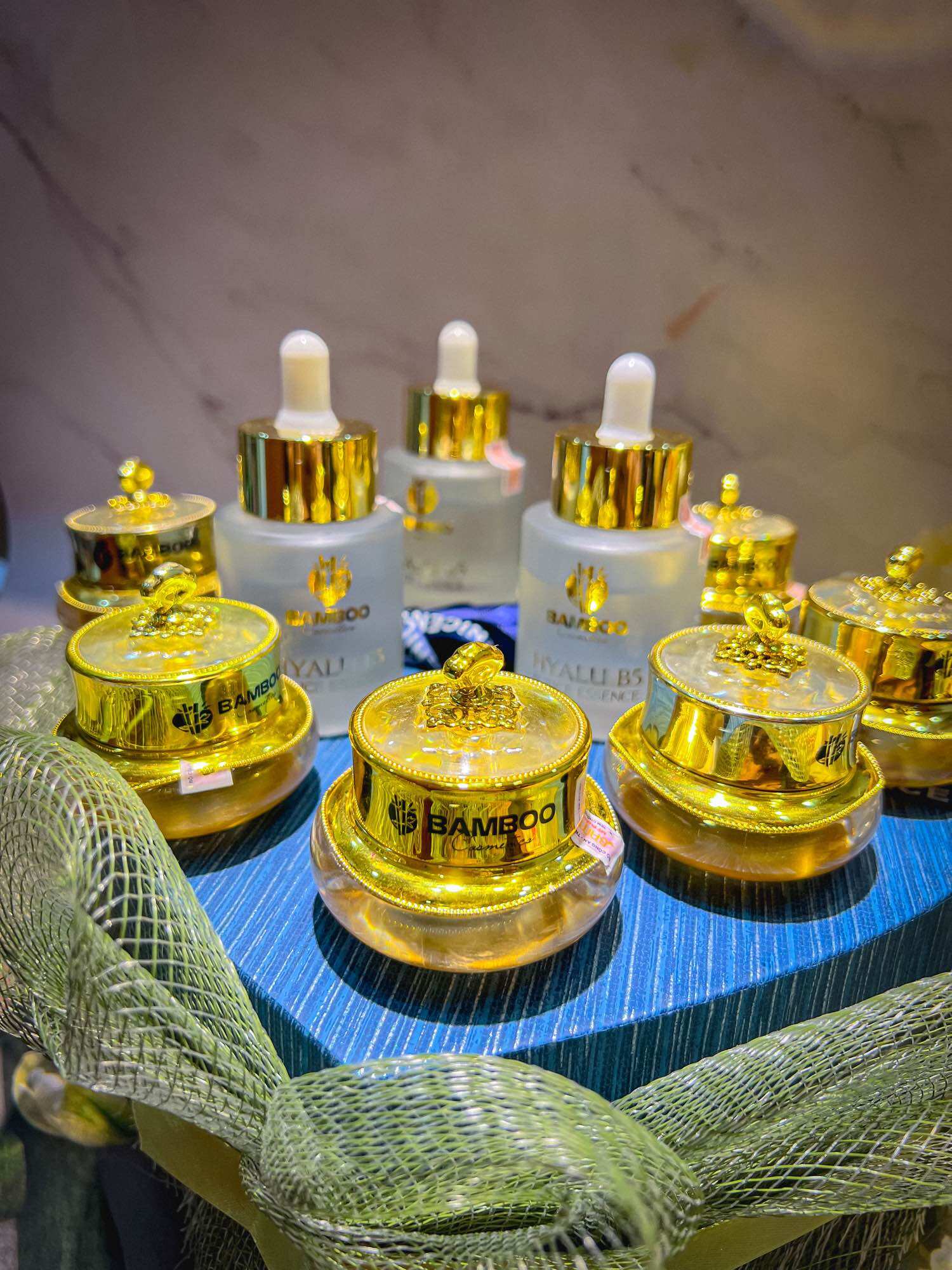 Comboo Kem Face LụaVà Serum B5 30ml Bamboo (Chính Hãng )