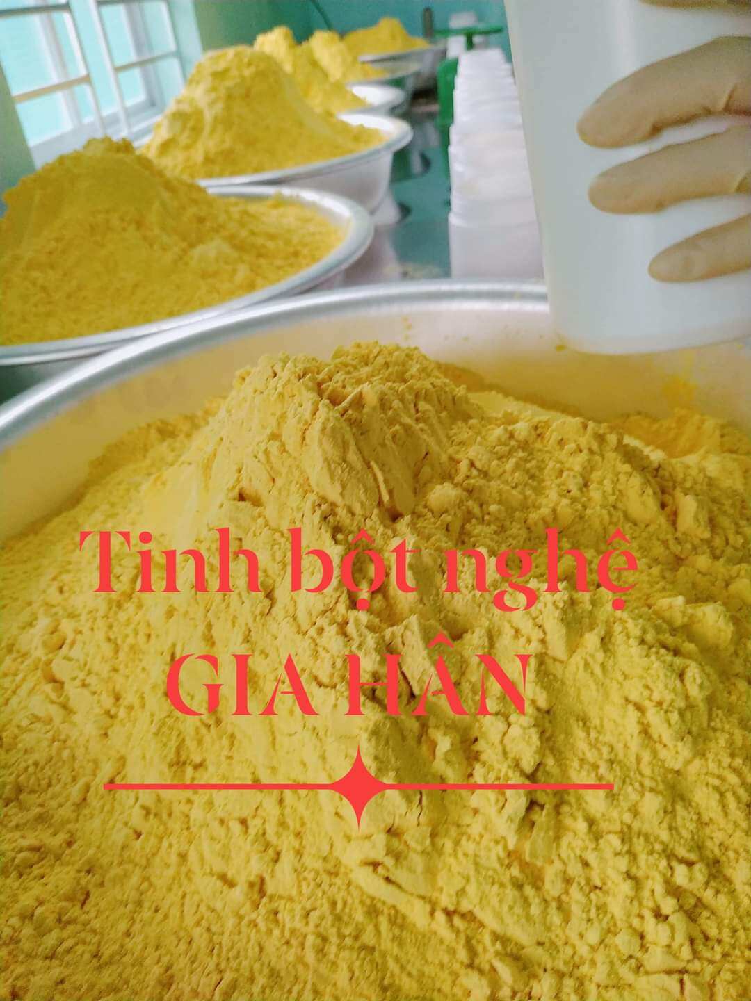 Tinh bột nghệ nguyên chất 250g