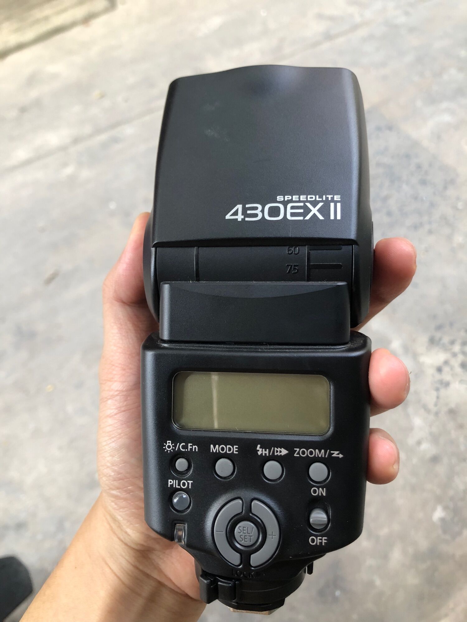 Đèn Flash Canon 430EX II Likenew - Tường Duy Digital