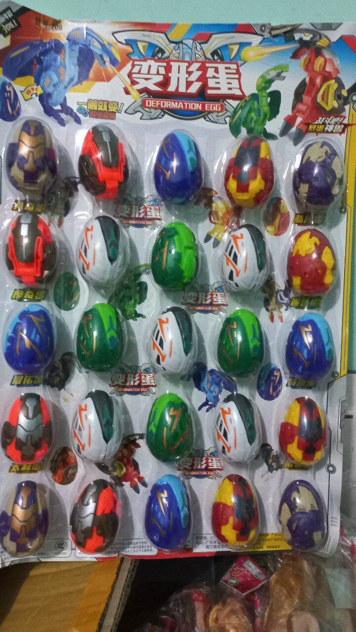 Đồ chơi trứng khủng long lắp ráp bán lẻ