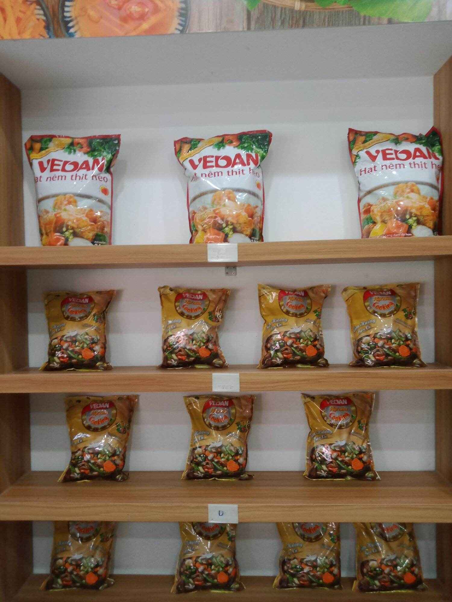 hạt nêm nấm hương 900g .1 thùng *8 gói (ảnh tự chụp)