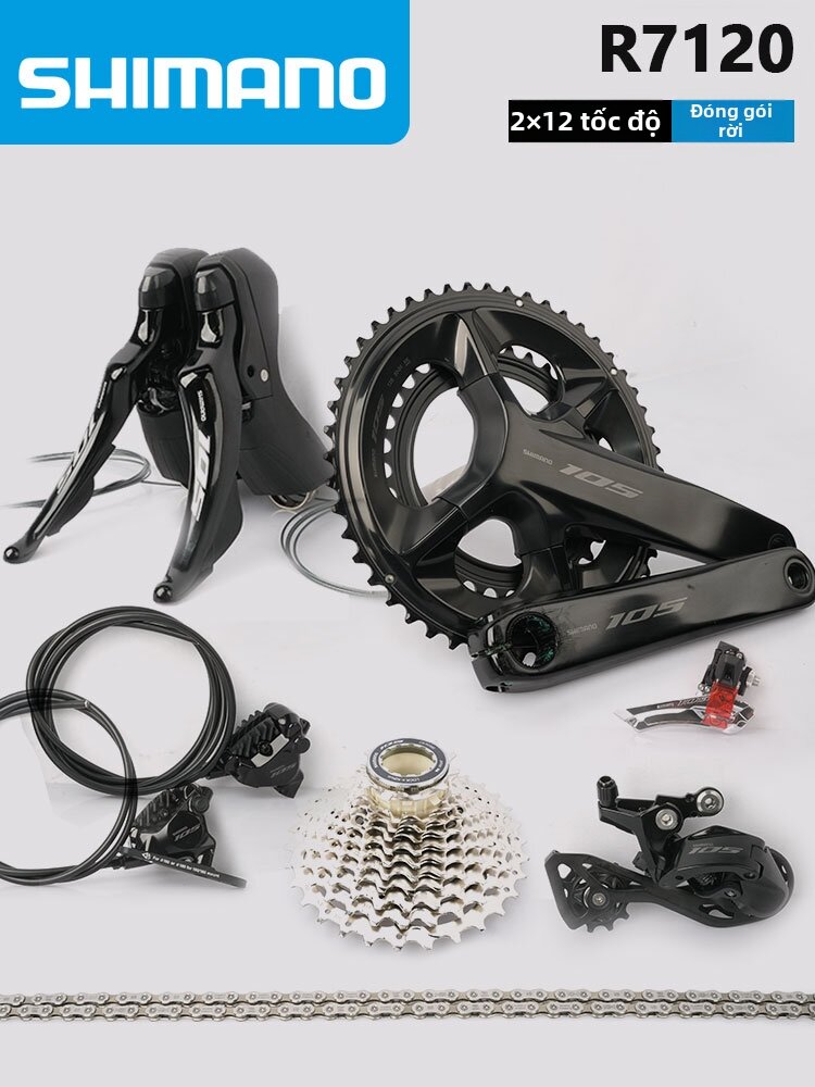 SHIMANO | Oil Disc Brake 12-Speed Derailleur Kit