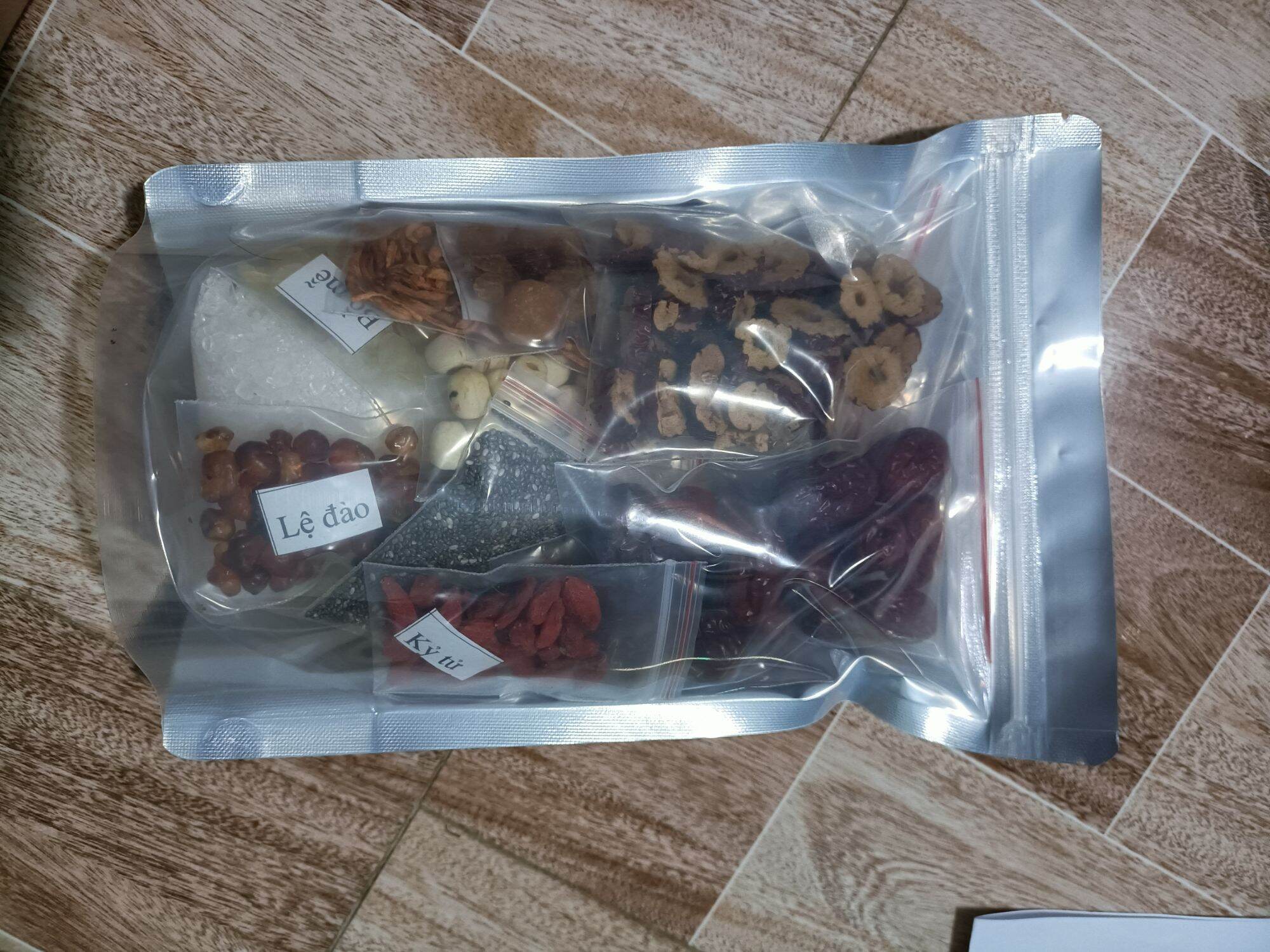 Sét sỉ 5 chè dưỡng nhan 400g 14 vị