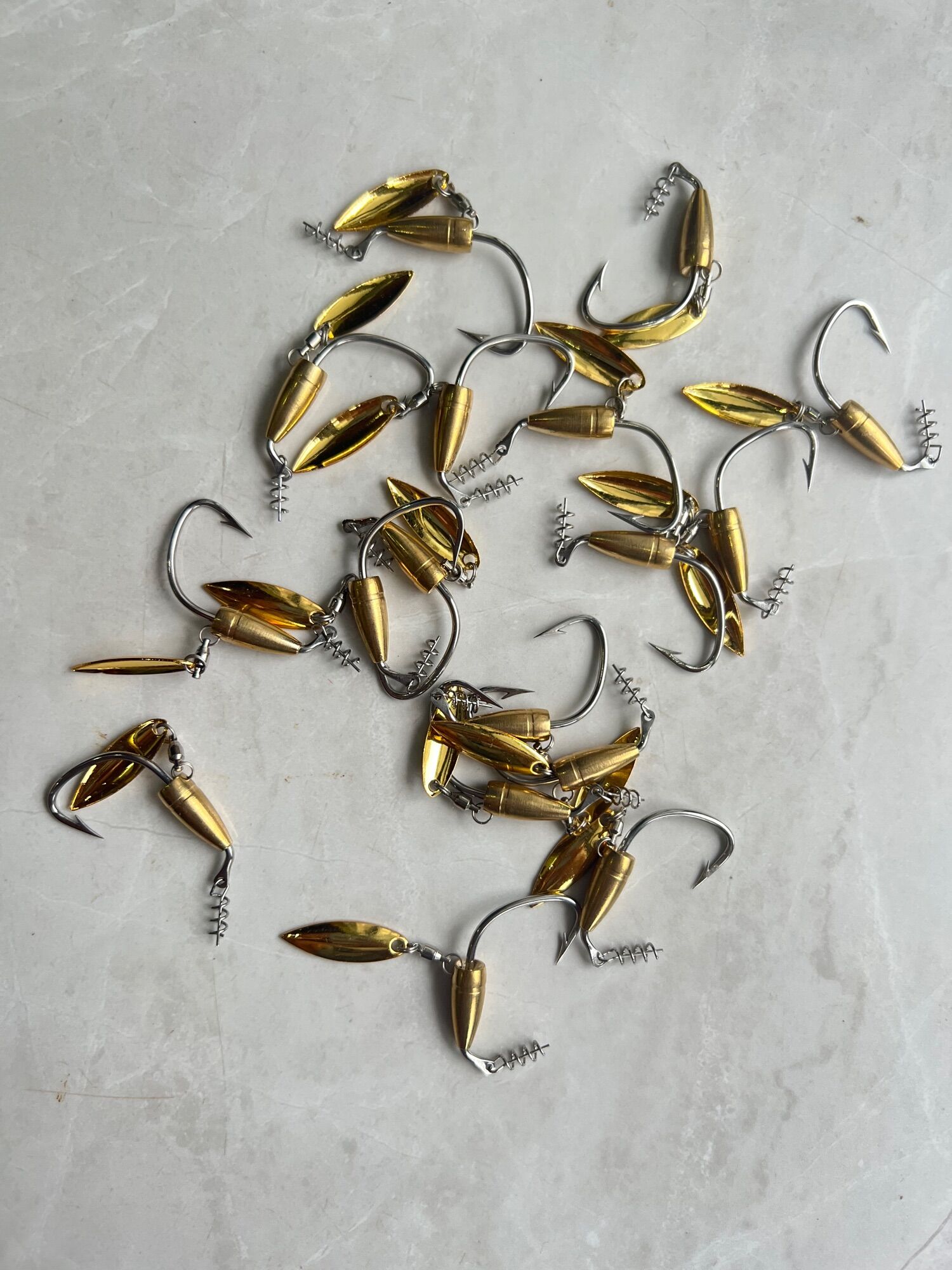 Móc mồi mềm ar15, lưỡi mồi mềm 4cm 5cm thủ công siêu bén