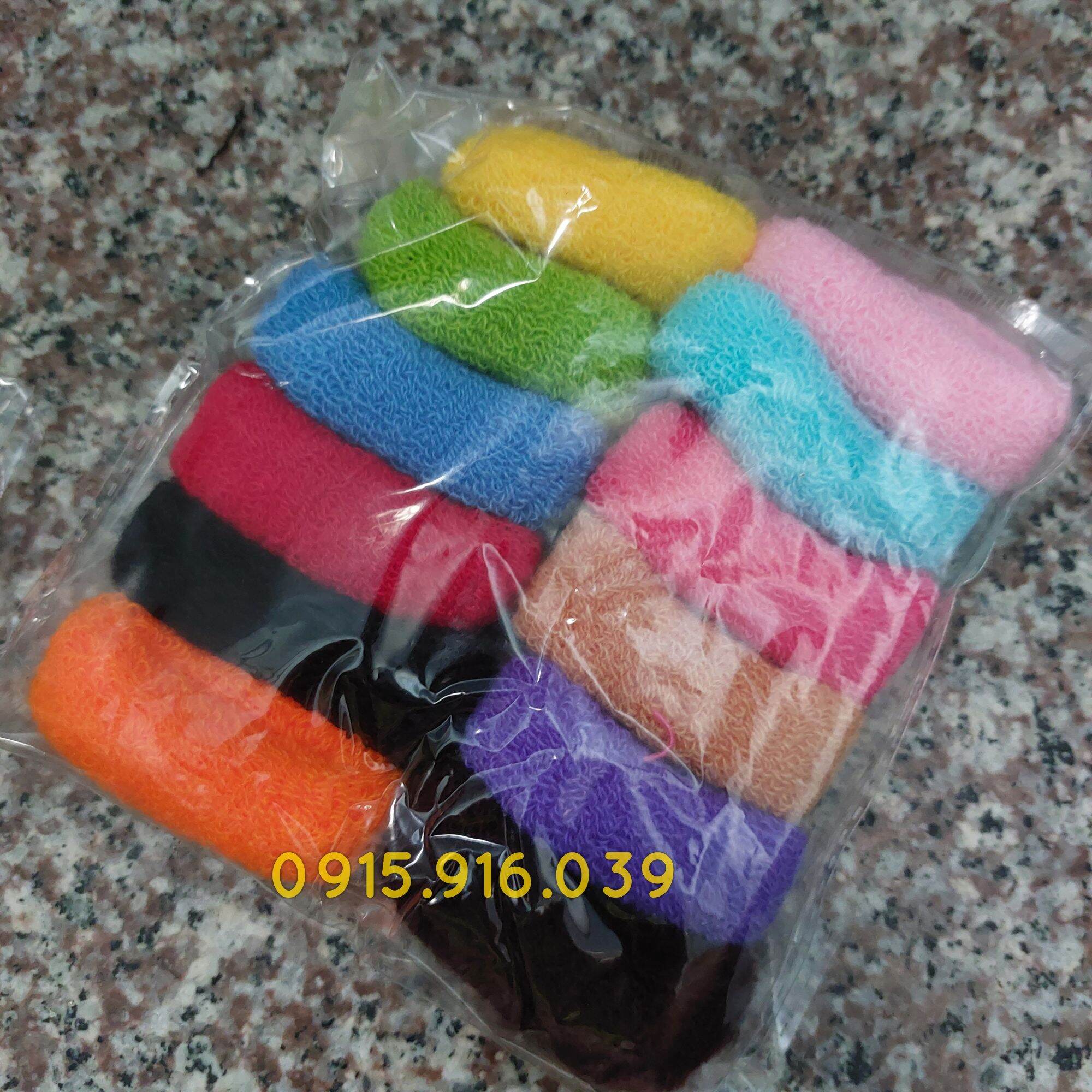 Set 12 Cột Tóc Len Thun, Buộc Tóc Cho Nữ