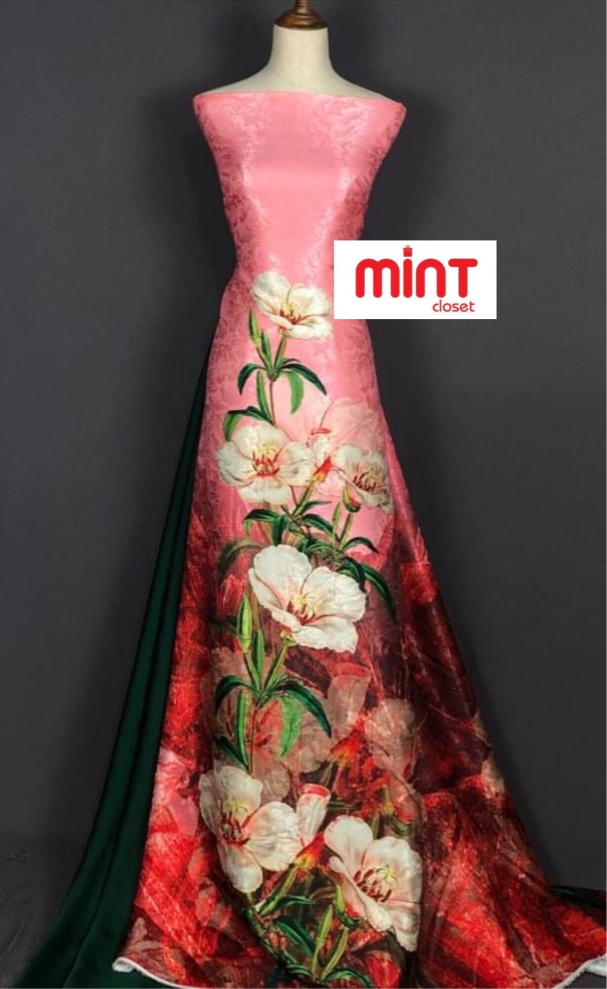 Vải gấm lụa cao cấp mã 041221