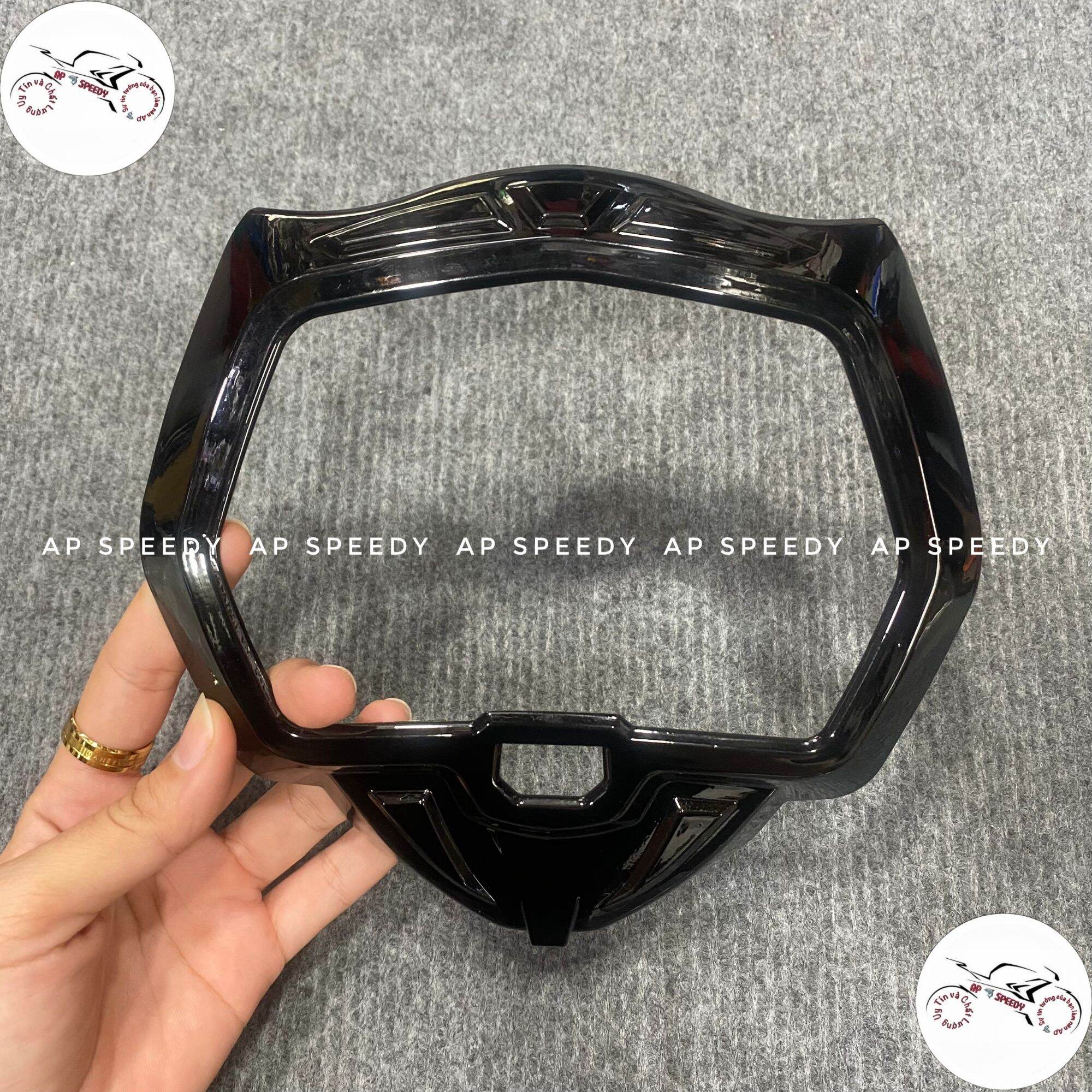 Viền đồng hồ xe máy dành cho Ex155 - 2021 (Đen nhám), dễ lắp đặt