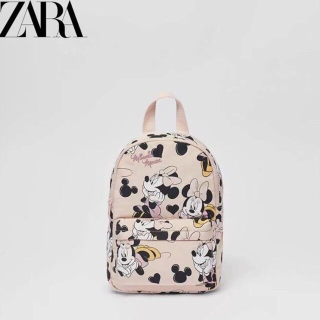 Balo zara mickey hồng siêu hot mẫu mới 2021