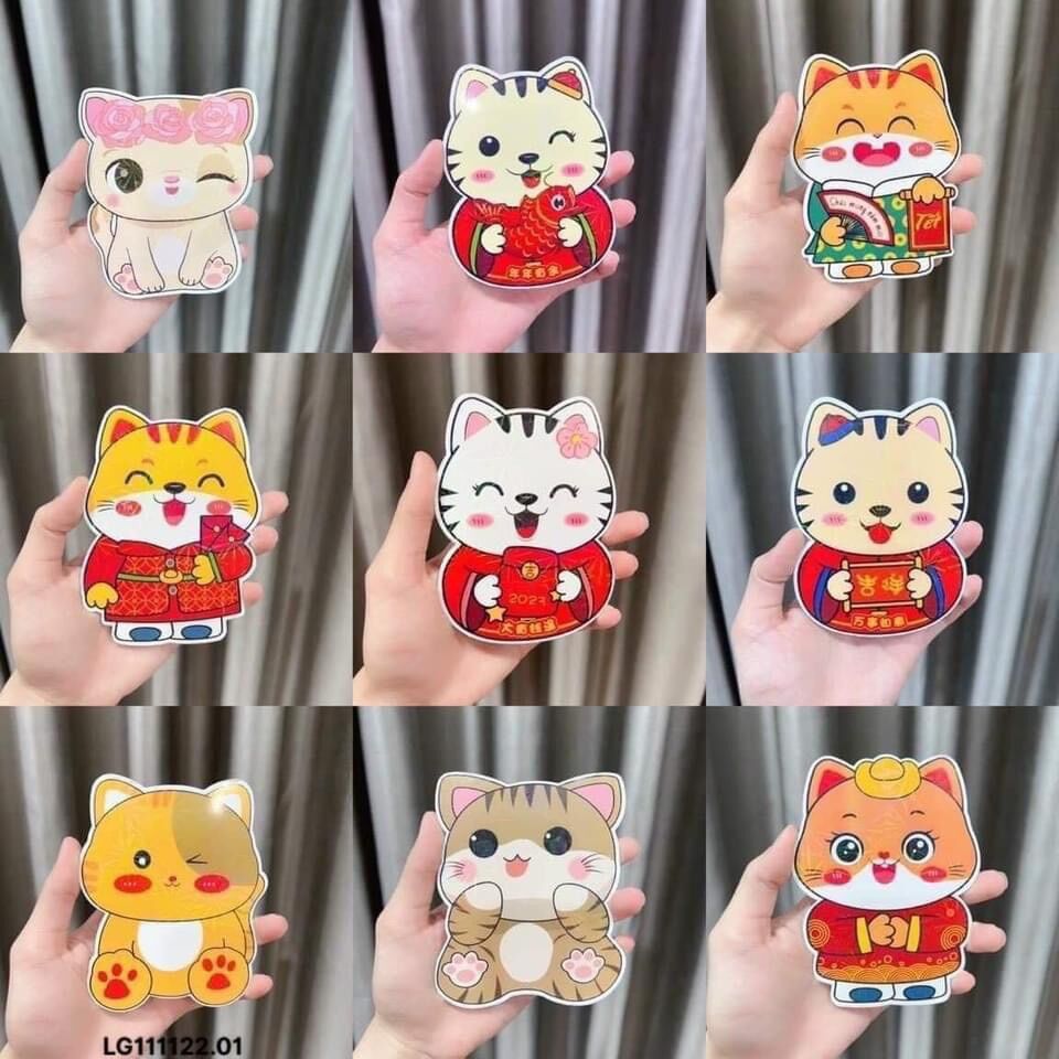 Set bao lì xì tết 2023 chibi cute cho bé