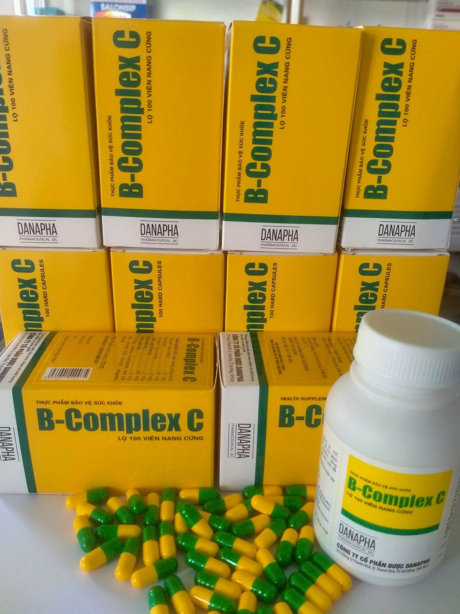 1 Lọ  B- COMPLEX -C  Danapha 100 viên (Đà Nẵng)