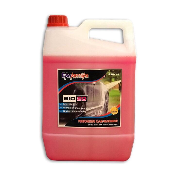 DUNG DỊCH RỬA XE KHÔNG CHẠM BIO 20 - 5L