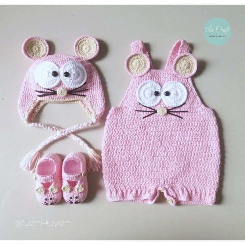 Set yếm quần cho bé