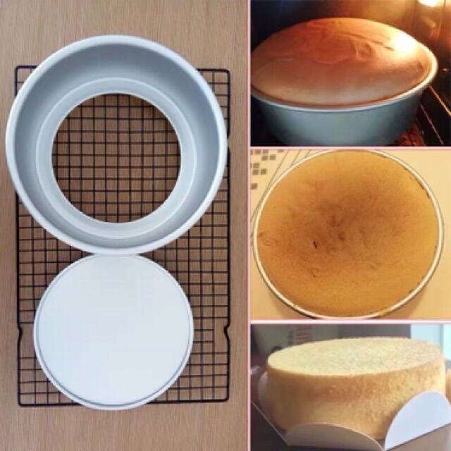 Khuôn bánh gato tròn đúc đế rời