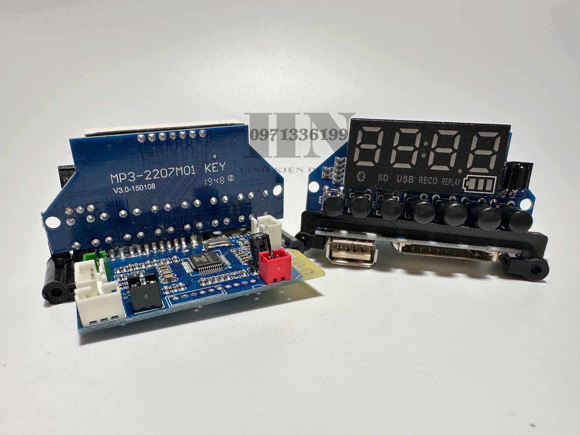 Bo Mạch Bluetooth / Bo Phím Bấm Bluetooth Loa Kéo - Loa Di Động Nguồn 5V loại lớn và Nhỏ