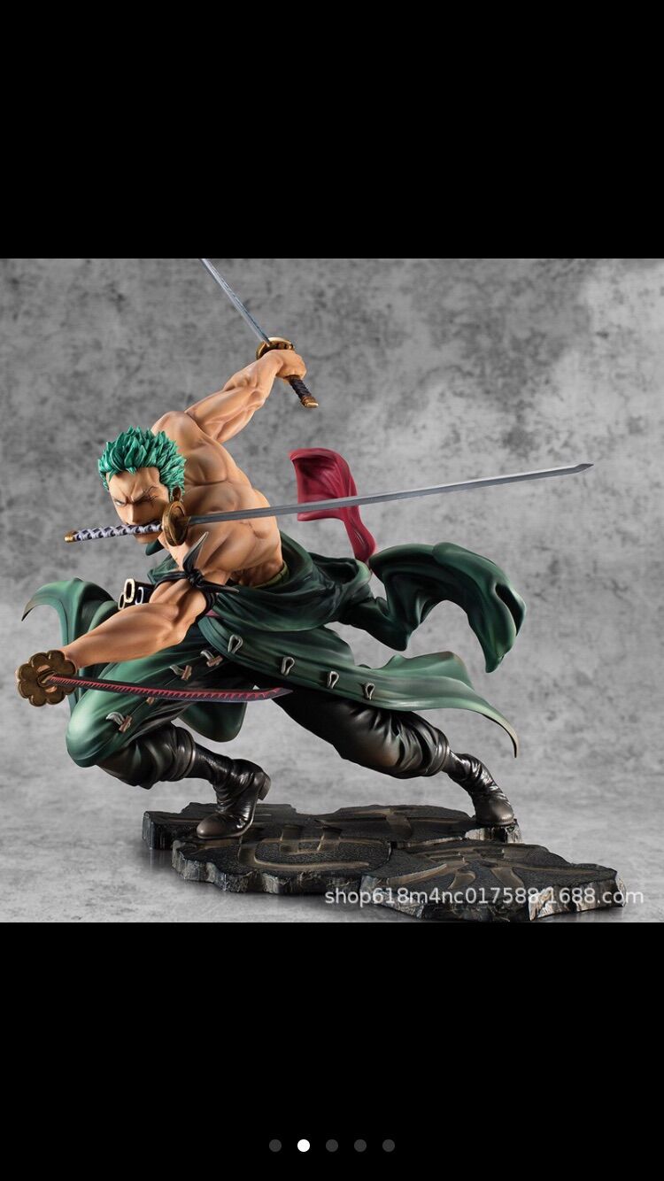 Mô hình figure Roronoa Zoro loại to 23 cm - Có hiệu ứng kiếm