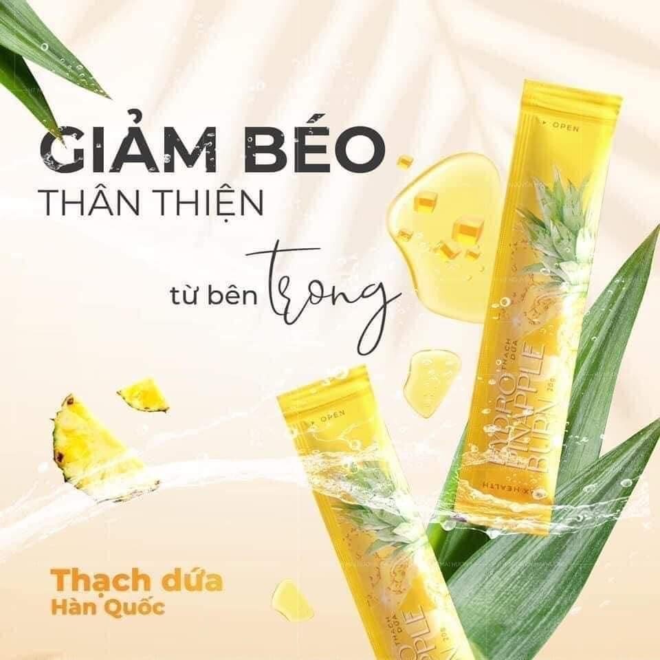 [Chính Hãng]Thạch Dứa Giảm Cân Giảm Mỡ Matxi Corp