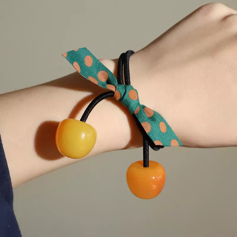 Cột tóc buộc tóc quả cherry mẫu mới cho nữ
