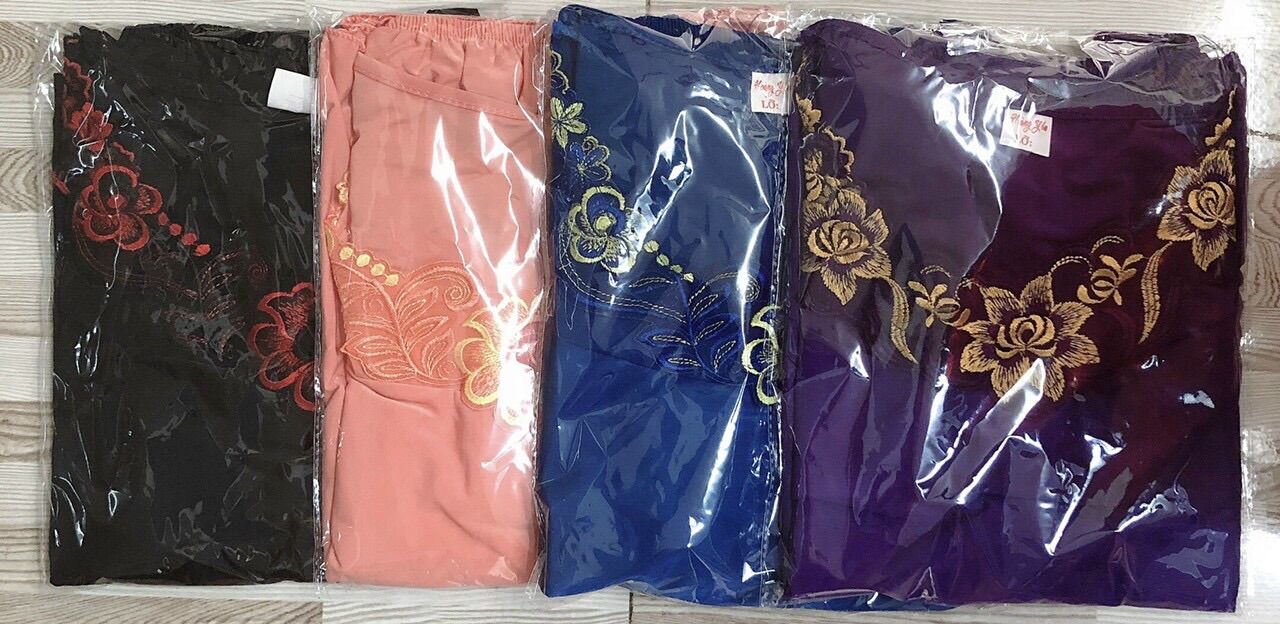 [Có size 40-75kg] Bộ lửng thun lạnh tay con phối ren