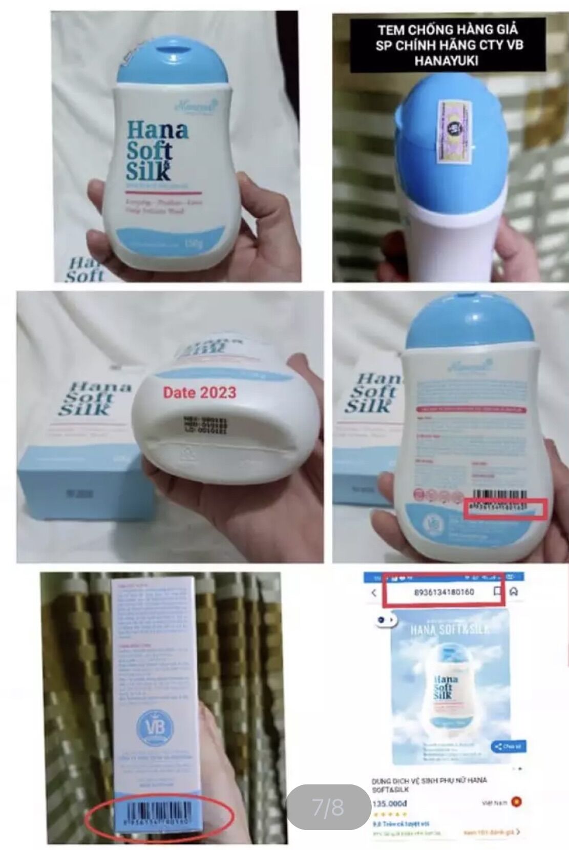 Hana soft silk - Dung dịch vệ sinh Hanayuki