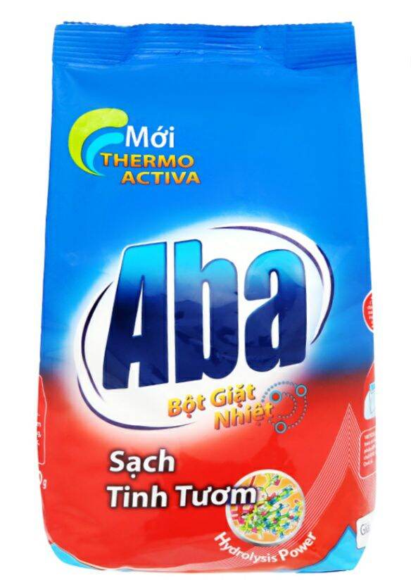 Bột giặt nhiệt Aba 3kg & hương hoa 2.7kg