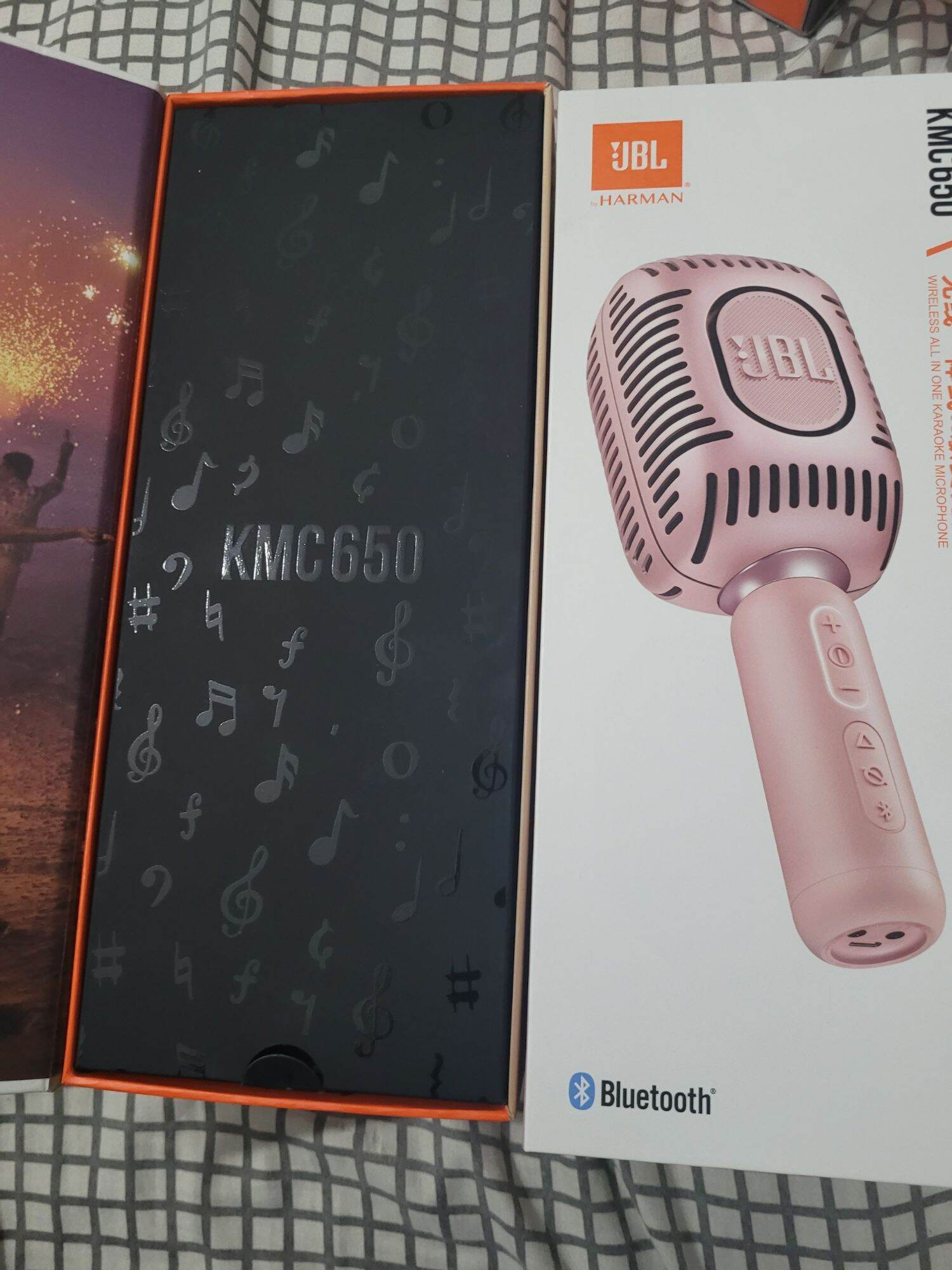 Mic hát karaoke Bluetooth JBL KMC650